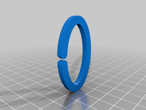 shower ring - anneau douche 3d printing accessories 3d print model - Mito3D