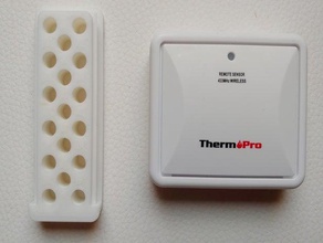 thermopro sensörü yular sahibi draussen tutucu açık 3d print model - Mito3D