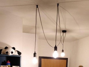 tre lampadario a vie 3d print model - Mito3D