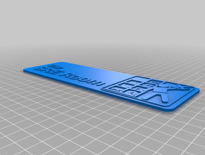 sre quarto - office como o doortag 3d print model - Mito3D