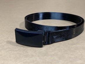 belt adjustable strap waist 3d print model - Mito3D