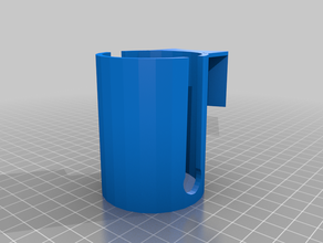semplice oreo titolare tazza di caffè 3d print model - Mito3D