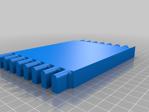 cnc box joint demo 3d print model - Mito3D