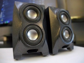 nano hifi speaker enclosure 3d print model - Mito3D