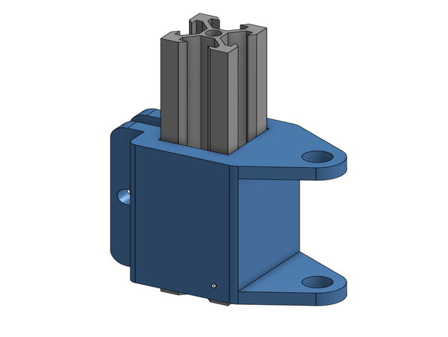 piazza staffa a braccio per monitor vesa vesa100 100 3D print model - Mito3D