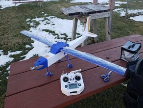hf3d modulus airplane plane rc 3d print model - Mito3D