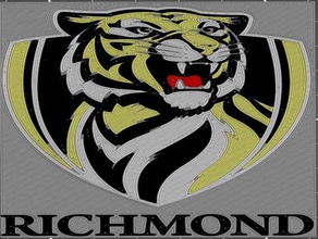 richmond tigers logo 3d print model - Mito3D