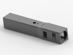100 watt led module case 100w 3d printing anycubic i3 mega flashlight stratus 3d print model - Mito3D