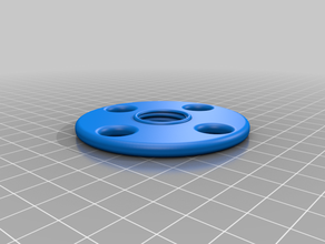 alfa arenque rueda de giro la bobina hilado 3d print model - Mito3D