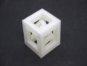 cube geometrie Mathe Mathe-Kunst stilteg 3d print model - Mito3D