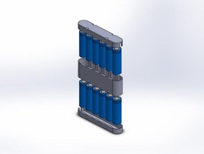 esk8 6p protezione della batteria 18650 3d print model - Mito3D