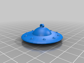 ufo Anahtarlık 3d print model - Mito3D