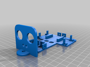 chasis robot 3d print model - Mito3D