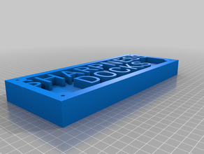 severnside railway signs customized 3d print model - Mito3D