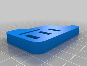 desk organizer usb sd card inset holder 3d print model - Mito3D