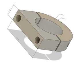 honda pioneer roll bar mount - Zubehör atv offroad Teil überrollbügel utv 3d print model - Mito3D