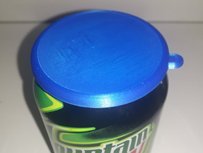 can 330ml lid cover 3d print model - Mito3D