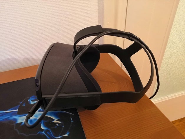 oculus quest cable holder 3D print model - Mito3D