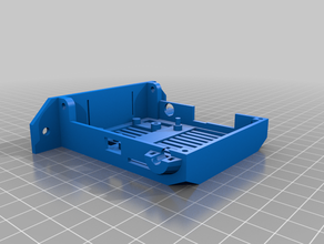 case orange pi zero + buck convertor octoprint raspberry 3d print model - Mito3D