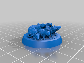 sıçan sürüsü sigmar yaş to skaven warhammer 3d print model - Mito3D