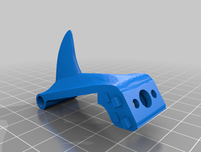 shark fin remixes flynoceros cerberus micro v1 drone 3d print model - Mito3D