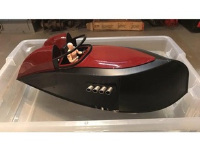 speed boat lucifer 3d print model - Mito3D