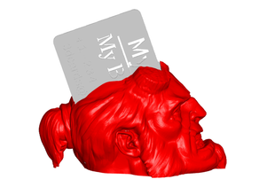 hellboy business card holder holders 3d print model - Mito3D