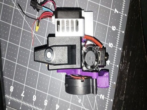 bmg fan bracket solution mosquito hotend mbg extruder hot3end part cooling 3d print model - Mito3D