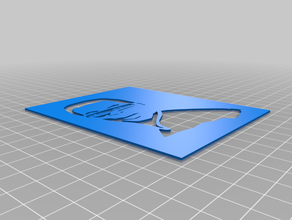 banksy laforge plantilla personalizado galería de símbolos 3d print model - Mito3D