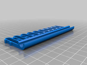 il mio personalizzato calza clip rack di essiccazione su misura 3d print model - Mito3D