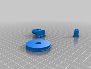 filiment guide pulley 3d print model - Mito3D