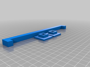 finger skateboard rail skate 3d print model - Mito3D