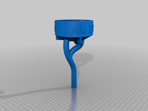 Bier siphon mk iii black tan der Prototyp Pythagoras-cup 3d print model - Mito3D