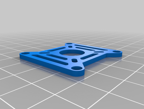 stack plate fpv adapter 3d print model - Mito3D