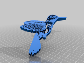 nektar thrift store 2 hummingbird 3d print model - Mito3D