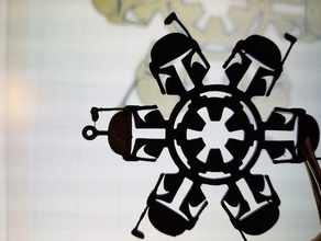 star wars-Ornamente Weihnachten ornament wars 3d print model - Mito3D
