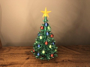mini ornament christmas tree Weihnachten der Miniatur Baum 3d print model - Mito3D