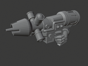 grav-pistol 28mm 40k adeptus astartes horus heresy space marine 3d print model - Mito3D