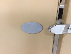 tuvalet kapısı fişler kapı tak deliği takın 3d print model - Mito3D