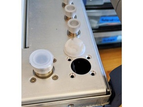 tipo de conector n buraco plug tampa proteção contra poeira rohde schwarz 3d print model - Mito3D