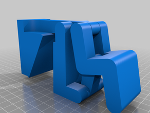 my customized autoconnect - toggle clamp 3d print model - Mito3D