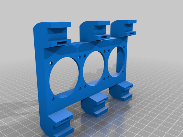 xmaxx três montagem de ventilador traxxas 3D print model - Mito3D