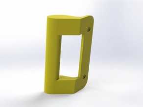 fridge handle refridgerator spare part 3d print model - Mito3D
