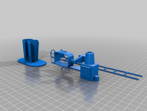 g scale train Ampel 3d print model - Mito3D