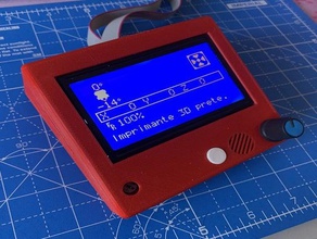 bo-tier-pour contr leur reprapdiscount lcd-Gehäuse reprap Rabatt 3d print model - Mito3D