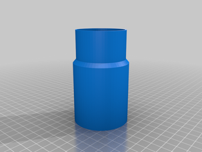 meine angepasste Zylinder adapter kundengebundene 3d print model - Mito3D