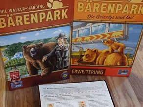 barenpark + grizzlys Organizatör tahta oyunu yerleştirin kutusu Ekle 3d print model - Mito3D