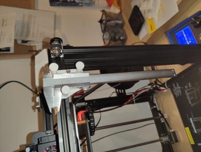 caliper gauge mount ender 5 holder creality 3 tools workshop 3d print model - Mito3D