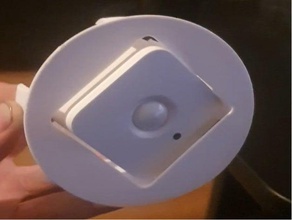 philips hue motion sensor downlight mount tilt 3d print model - Mito3D