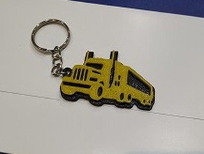truck keychain 3d print model - Mito3D